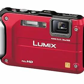 【中古】(非常に良い)パナソニック デジタルカメラ LUMIX FT3 スパーキーレッド DMC-FT3-R