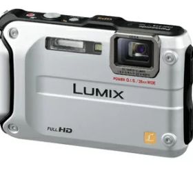 【中古】 パナソニック デジタルカメラ LUMIX FT3 プレシャスシルバー DMC-FT3-S