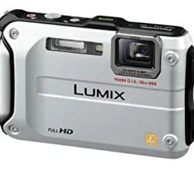 【中古】パナソニック デジタルカメラ LUMIX FT3 プレシャスシルバー DMC-FT3-S