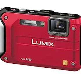 【中古】パナソニック デジタルカメラ LUMIX FT3 スパーキーレッド DMC-FT3-R