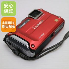 【中古】 美品 DMC-FT3 スパーキーレッド 安心保証 即日発送 Panasonic LUMIX デジカメ 本体 土日祝発送OK