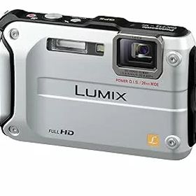 【中古】(良い)パナソニック デジタルカメラ LUMIX FT3 プレシャスシルバー DMC-FT3-S