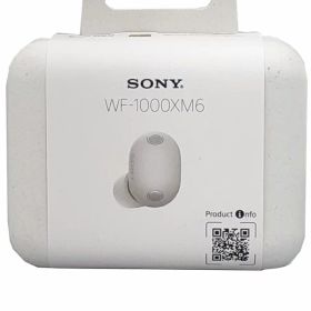 【SONY】【未使用品】ソニー『ワイヤレスノイズキャンセリングステレオヘッドセット / プラチナシルバー』WF-1000XM6/SZ ワイヤレスイヤホン 1週間保証【中古】