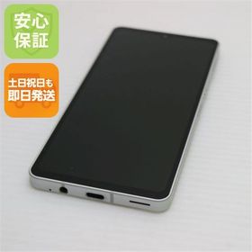 安心保証 超美品 SH-54B AQUOS sense6 シルバー 白ロム