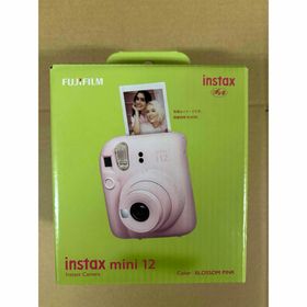フジフイルム(富士フイルム)の富士フイルムチェキ instax mini 12 ブロッサムピンク(1台)(フィルムカメラ)