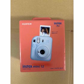 フジフイルム(富士フイルム)の富士フイルムチェキ instax mini 12 パステルブルー(1台)(フィルムカメラ)