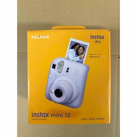 フジフイルム(富士フイルム)の富士フイルムチェキ instax mini 12 ライラックパープル(1台)(フィルムカメラ)