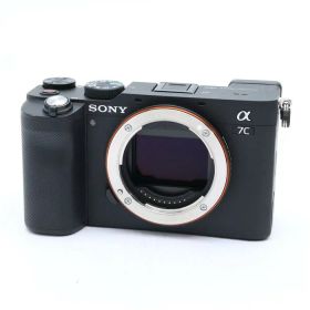 【中古】 《並品》 SONY α7C ボディ ILCE-7C ブラック 【ホットシューバネSDスロットファインダーカバー部品交換/各部点検済】 [ デジタルカメラ ]