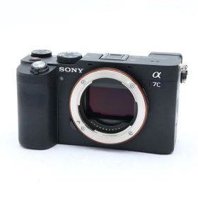 【中古】 《良品》 SONY α7C ボディ ILCE-7C ブラック 【ホットシューバネファインダーカバー部品交換/各部点検済】 [ デジタルカメラ ]