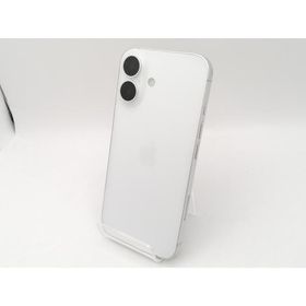 【中古】Apple docomo 【SIMフリー】 iPhone 16 256GB ホワイト MYDX3J/A【池袋東口】保証期間１ヶ月【ランクC】