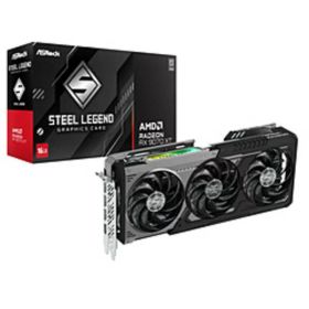 【中古】ASRock(アスロック) AMD Radeon RX 9070 XT Steel Legend Dark 16GB 【297-ud】