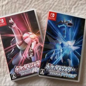 【美品】ポケットモンスター ブリリアントダイヤモンド & シャイニングパール