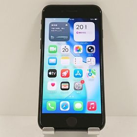 iPhoneSE 第3世代 64GB au ミッドナイト c18199