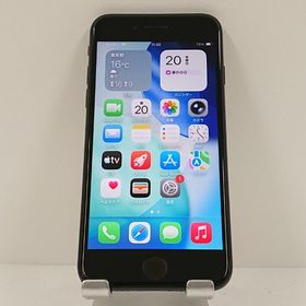 iPhoneSE 第3世代 64GB au ミッドナイト c18194