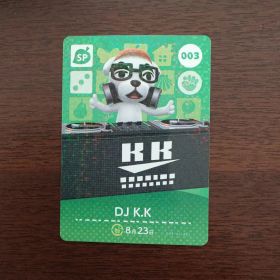 どうぶつの森 amiiboカード 第1弾 DJ K.K