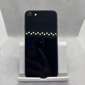 ●バッテリー100% SIMフリー iPhoneSE 第3世代 128GB ミッドナイト
