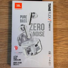 【新品・未使用・未開封】JBL TUNE FLEX ホワイト ワイヤレスイヤホン