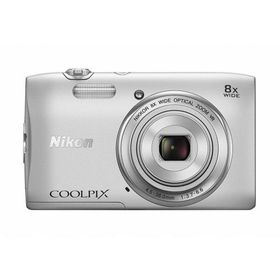 Nikon デジタルカメラ COOLPIX S3600 8倍ズーム 2005万画素 クリスタルシルバー (中古品)