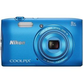 Nikon デジタルカメラ COOLPIX S3600 8倍ズーム 2005万画素 コバルトブルー S3600BL