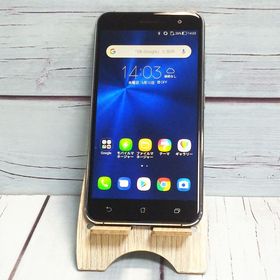 UQ ZenFone3 (Z017DA) ブラック 385