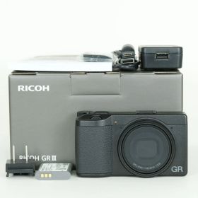 [美品 | シャッター数190回] RICOH GR III | コンパクトデジタルカメラ