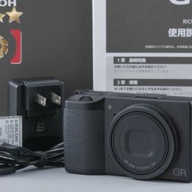 【中古】RICOH リコー GR III コンパクトデジタルカメラ シャッター回数僅少 元箱付き