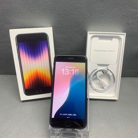 中古 国内版 SIMフリー iPhoneSE 第3世代 128GB ミッドナイト色