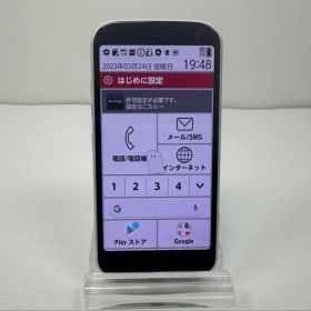 NTT docomo らくらくスマートフォン F-52B ホワイト