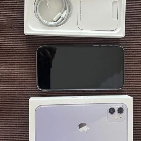 Apple iPhone 11 パープル 充電ケーブル付き