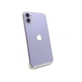 【全額返金保証】【最速発送】 iPhone 11 128GB パープル docomo 白ロム 動作確認済 75%