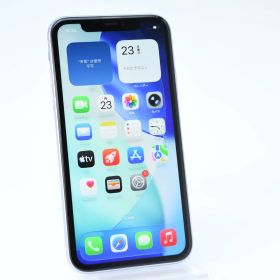【Face IDジャンク＊純正電池81％】SIMフリー iPhone11 64GB パープル
