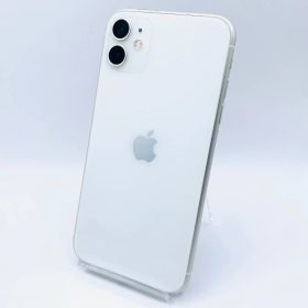 au iPhone11 128GB MWM22J/A ホワイト SIMロック解除済み 利用制限〇 動作確認済み