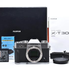 シャッター数1766回 FUJIFLM フジフイルム X-T30シルバー /2970 元箱