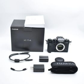 B#11707 富士フイルム(FUJIFILM) ミラーレス一眼カメラ X-T4ボディ ブラック X-T4-B
