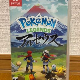 【極美品】ポケモンレジェンズアルセウス ニンテンドースイッチソフト カード付