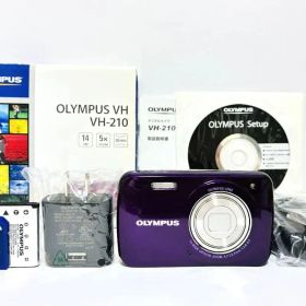 【ほぼ新品・付属品完備】OLYMPUS VH-210 パープル