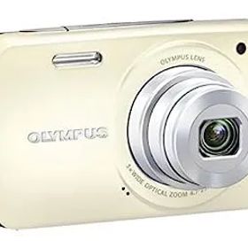 【中古】OLYMPUS デジタルカメラ VH-210 ホワイト 1400万画素 光学5倍ズーム DIS ハイビジョンムービー 3.0型LCD 広角26mm 3Dフォト機能 VH-210 WHT