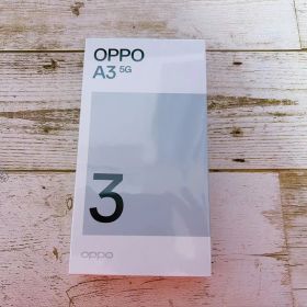 【新品未開封】OPPO A3 5G ブラック128GB Y!mobile版 本体