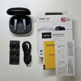 EarFun Air Pro 3 ワイヤレスイヤホン ブラック