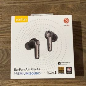 EarFun Air Pro 4+ ワイヤレスイヤホン ブラック 美品 試着のみ