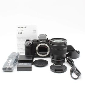 ■極上品■ PANASONIC フルサイズミラーレス一眼カメラ S5M2K 標準ズームレンズキット ブラック DC-S5M2K No.C03942