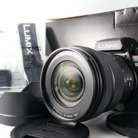 《 ショット数 256回!!》パナソニック(Panasonic) パナソニック フルサイズミラーレス一眼カメラ S5M2K 標準ズームレンズキット ブラック DC-S5M2K