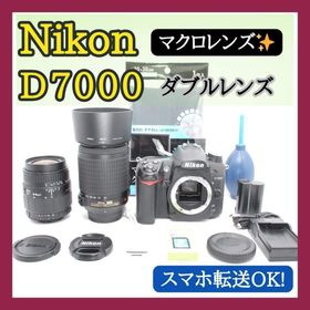 ニコン(Nikon)の✨旅行・風景・スナップ・マクロ✨Nikon D7000 ダブルレンズ✨本格一眼✨(デジタル一眼)