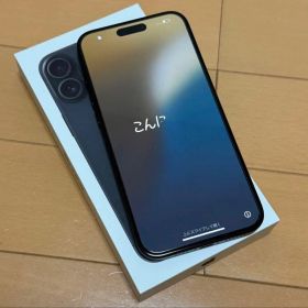Apple iPhone 16Plusブラック 本体 SIMフリー