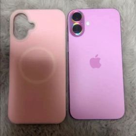 Apple iPhone 16 Plus ピンク色 ケース付き（極美品）