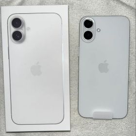 未使用 新品 iPhone16Plus 256GB ホワイト simフリー