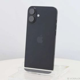 ソフマップ 〔中古品〕 iPhone16 Plus 128GB ブラック MXVA3J／A SIMフリー【196】