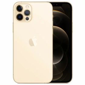 【中古】【SIMロック解除済】au iPhone12 Pro A2406 (MGM73J/A) 128GB ゴールド Apple スマホ スマートフォン 当社3ヶ月間保証 送料無料 利用制限▲/赤ロム永久保証 イオシス