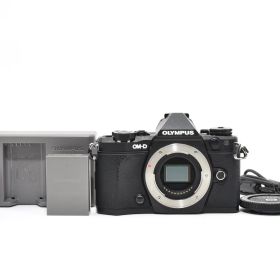 ★外観極上★ オリンパス OLYMPUS OM-D E-M5 Mark II ボディ ブラック 《ショット数9251回・バッテリー＆充電器付》 完動品 #03P93A601340