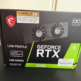 MSI GeForce RTX 3050 6GB GDDR6 OC